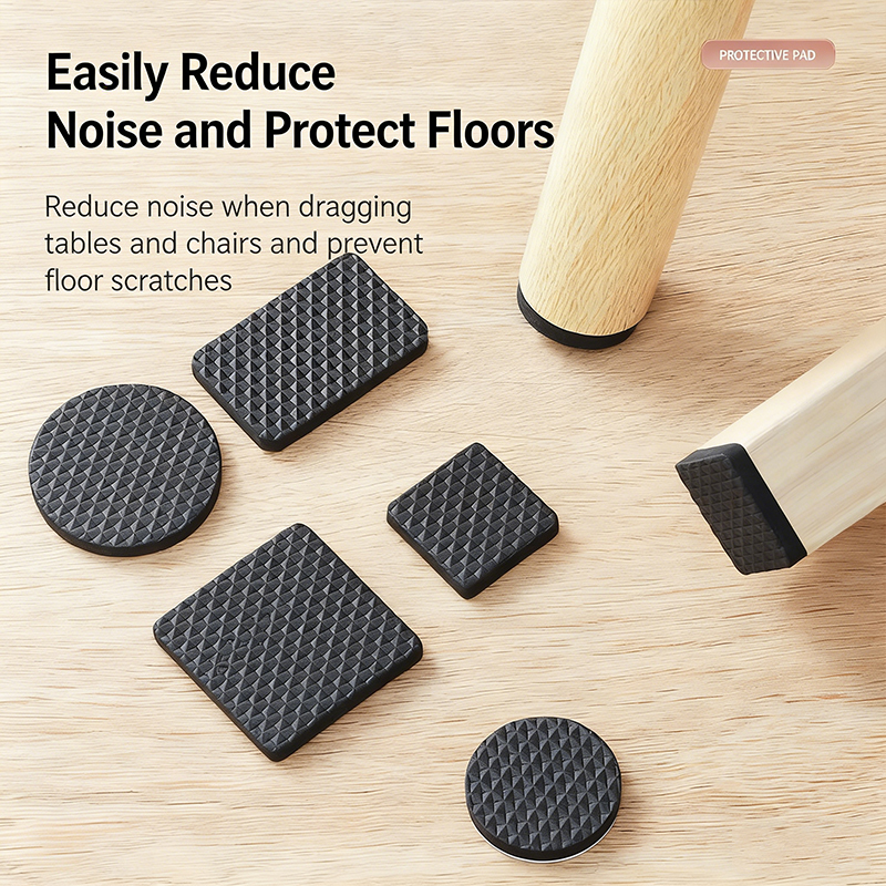 Outdoor Furniture Leg Protectors - Chair Silent Foot Pads, Sofa Dining
