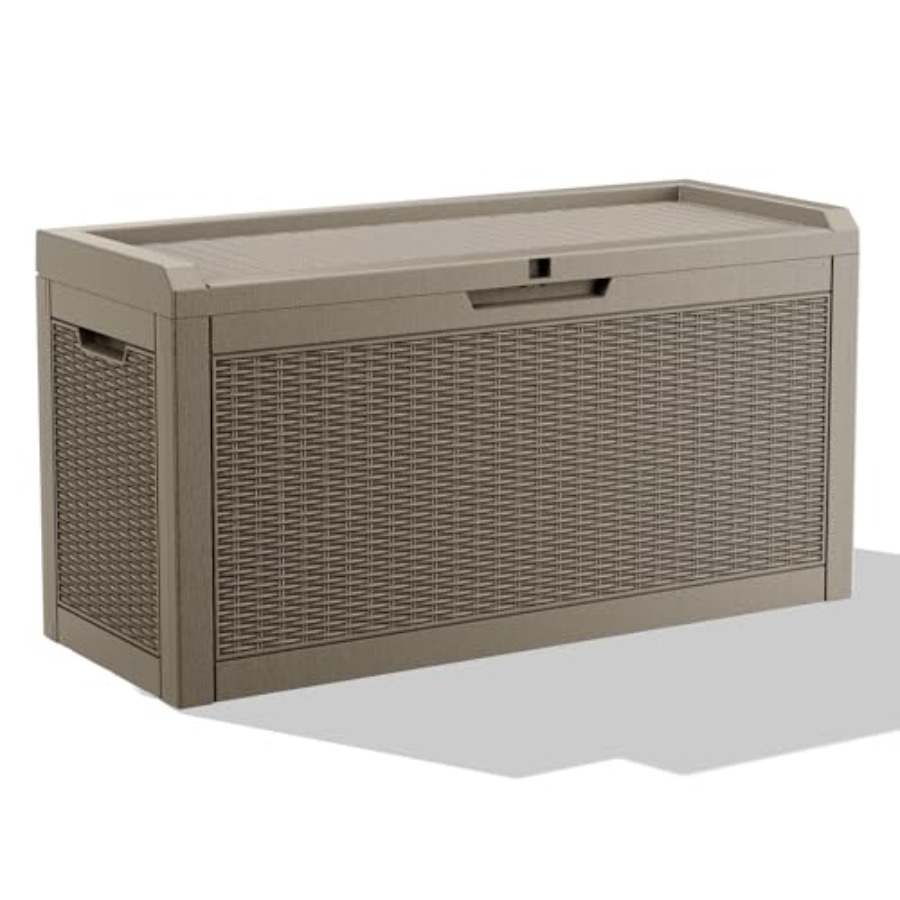 Outdoor Furniture Ofo - 60 Gallon Outdoor Storage Box Resin