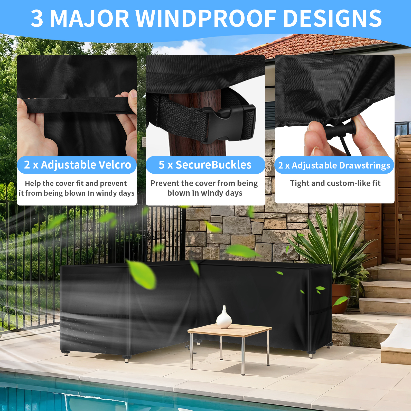 Outdoor Waterproof Sectional S - Outdoor Furniture Varnish のレビューと価格