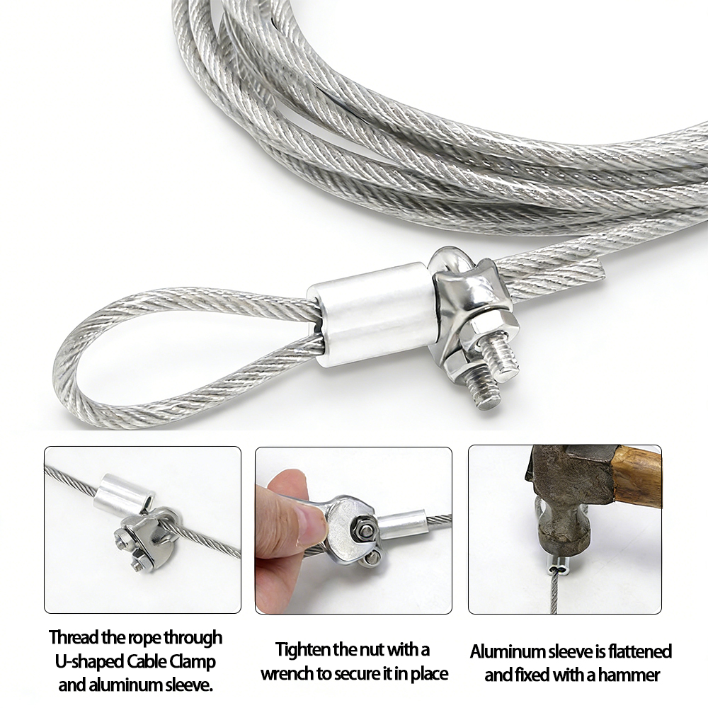 3mm 4mm Stainless Steel Wire R - Outdoor Furniture Rope のレビューと価格
