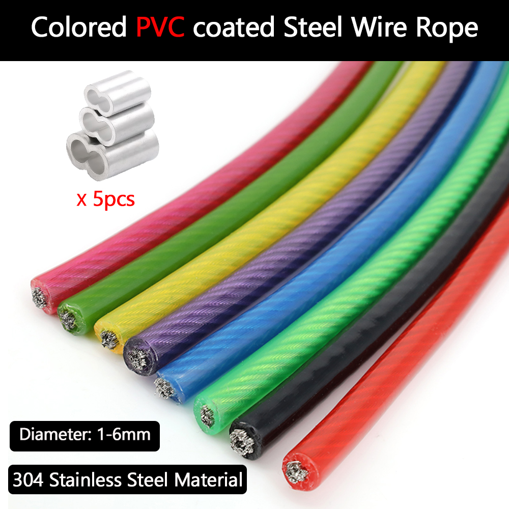 5-100M Steel Wire Rope 304 Sta - Outdoor Furniture Rope のレビューと価格