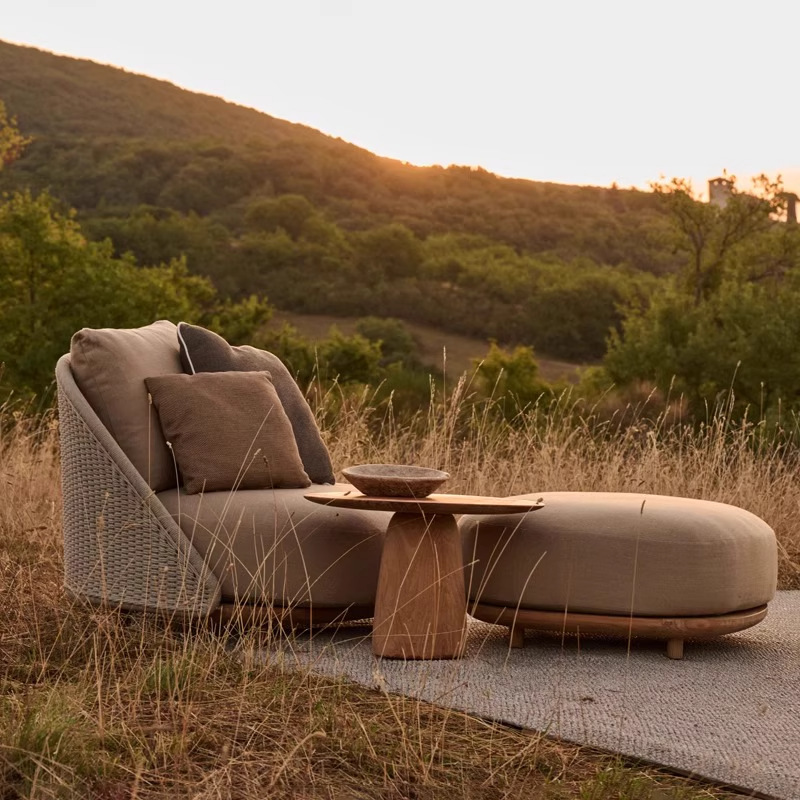 Nordic outdoor teak sofa villa - Outdoor Furniture Teak Wood のレビューと価格