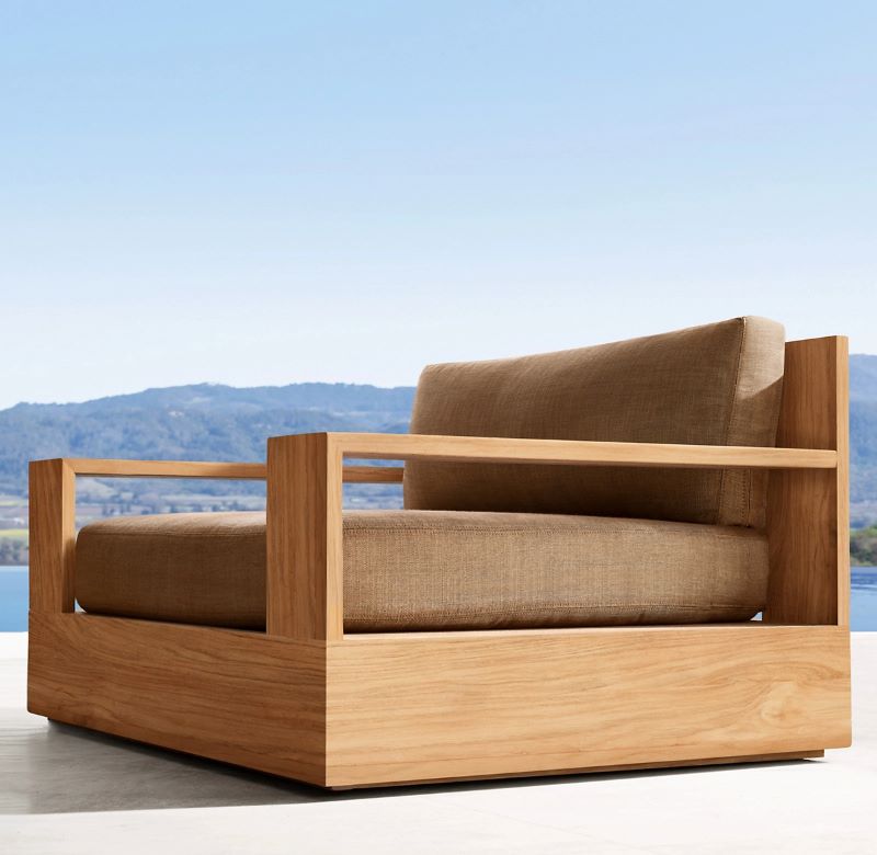 High-quality solid wood rotati - Outdoor Furniture Teak Wood のレビューと価格