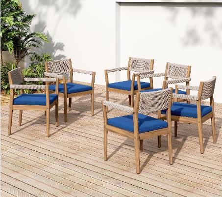 Braided Acacia Wood Outdoor Di - Outdoor Furniture Teak Wood のレビューと価格