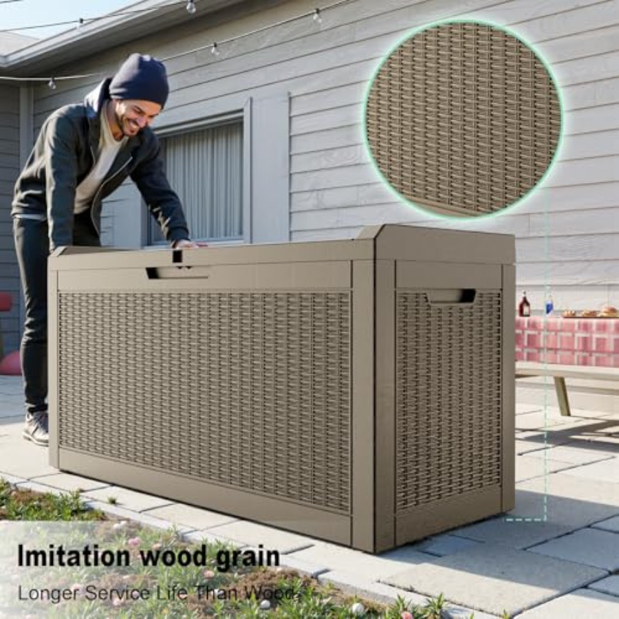60 Gallon Outdoor Storage Box  - Outdoor Furniture Ofo のレビューと価格