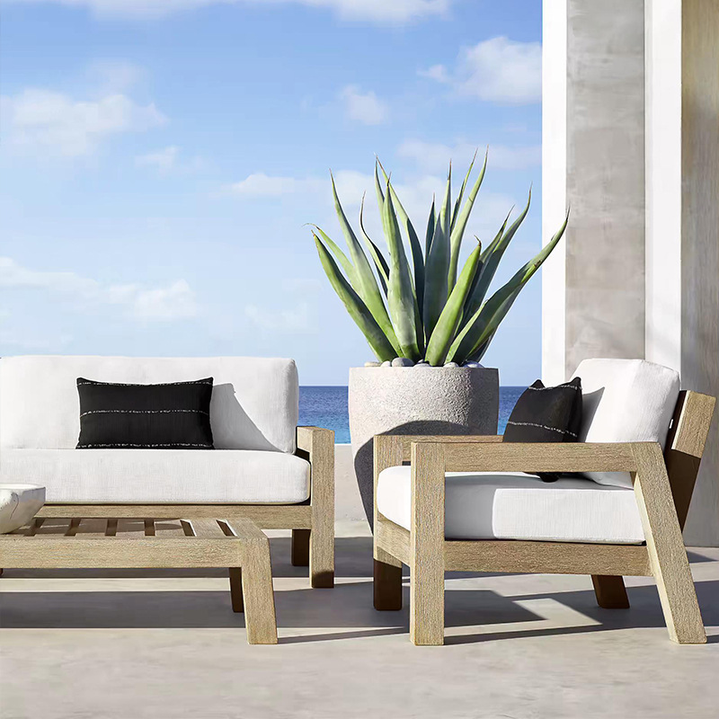 Luxury Waterproof Modern Garde - Outdoor Furniture Teak Wood のレビューと価格