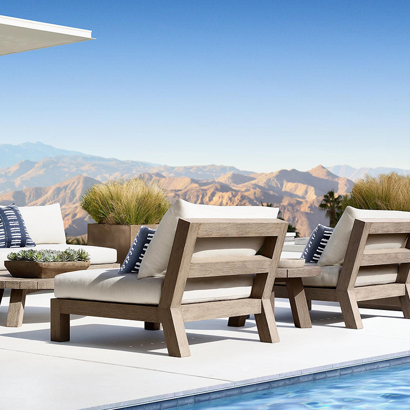 Luxury Waterproof Modern Garde - Outdoor Furniture Teak Wood のレビューと価格