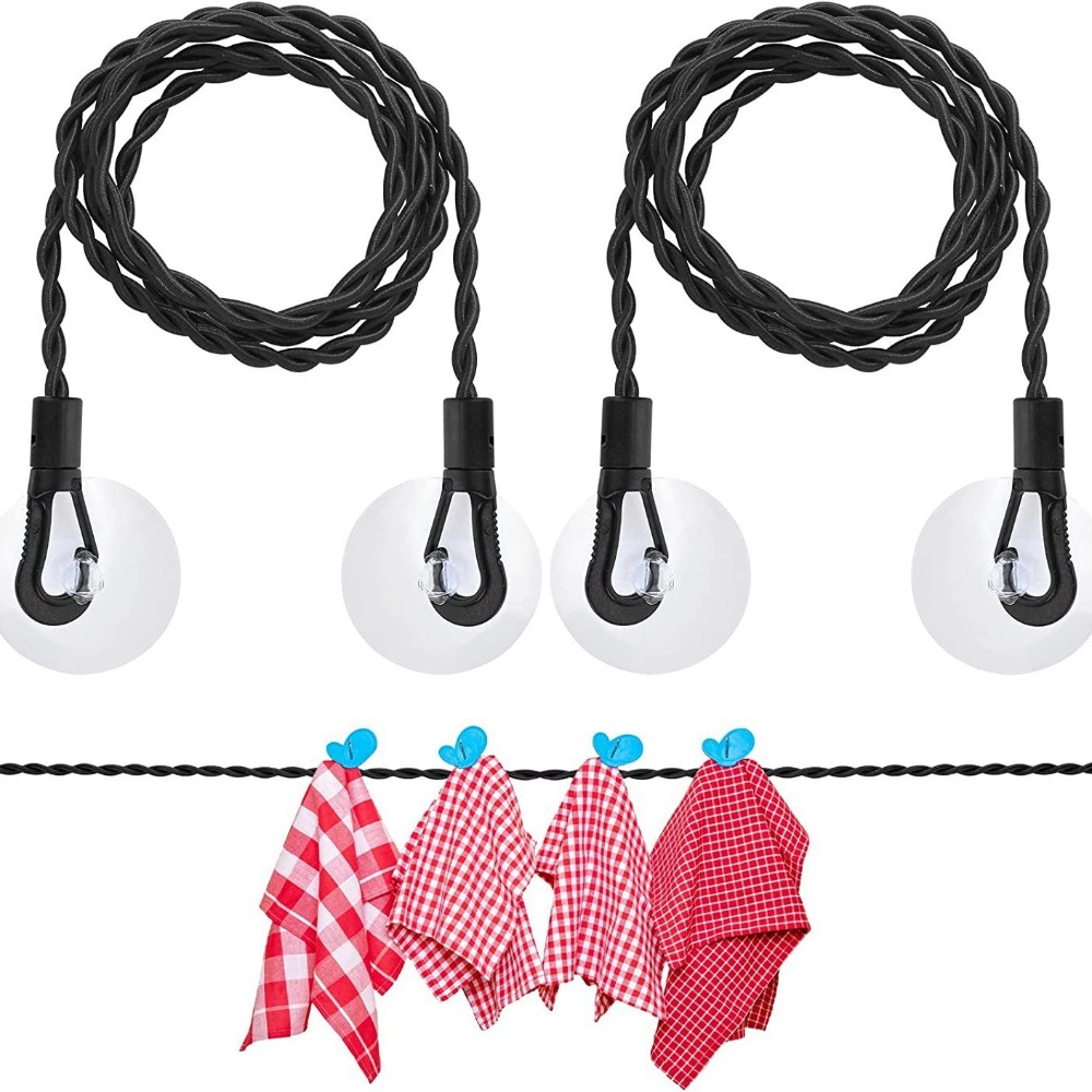 Retractable Clothesline Suctio - Outdoor Furniture Rope のレビューと価格