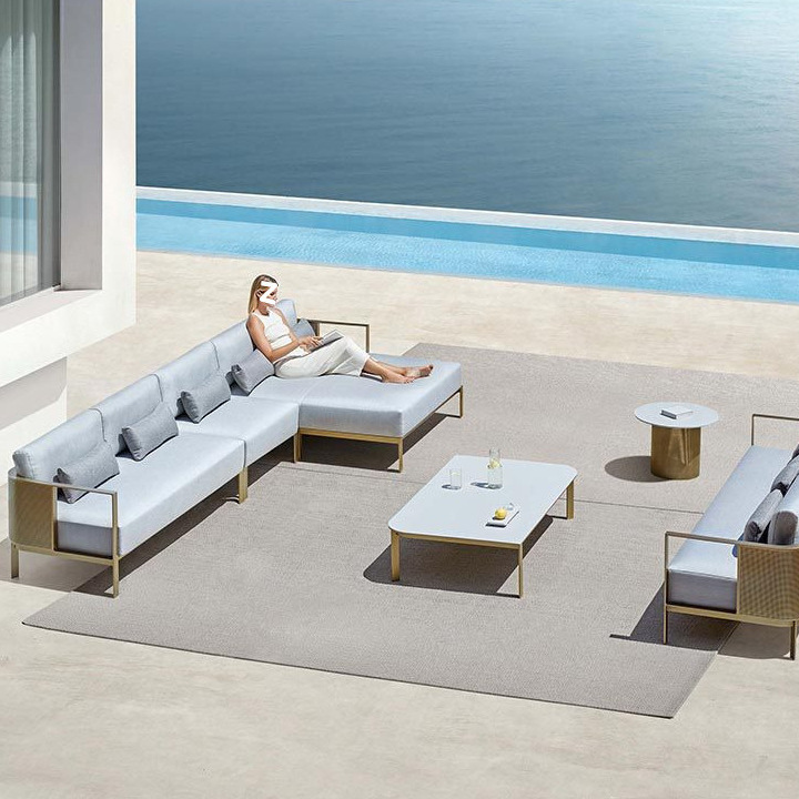 Outdoor Stainless Steel Sofa T - Outdoor Furniture In Sale のレビューと価格