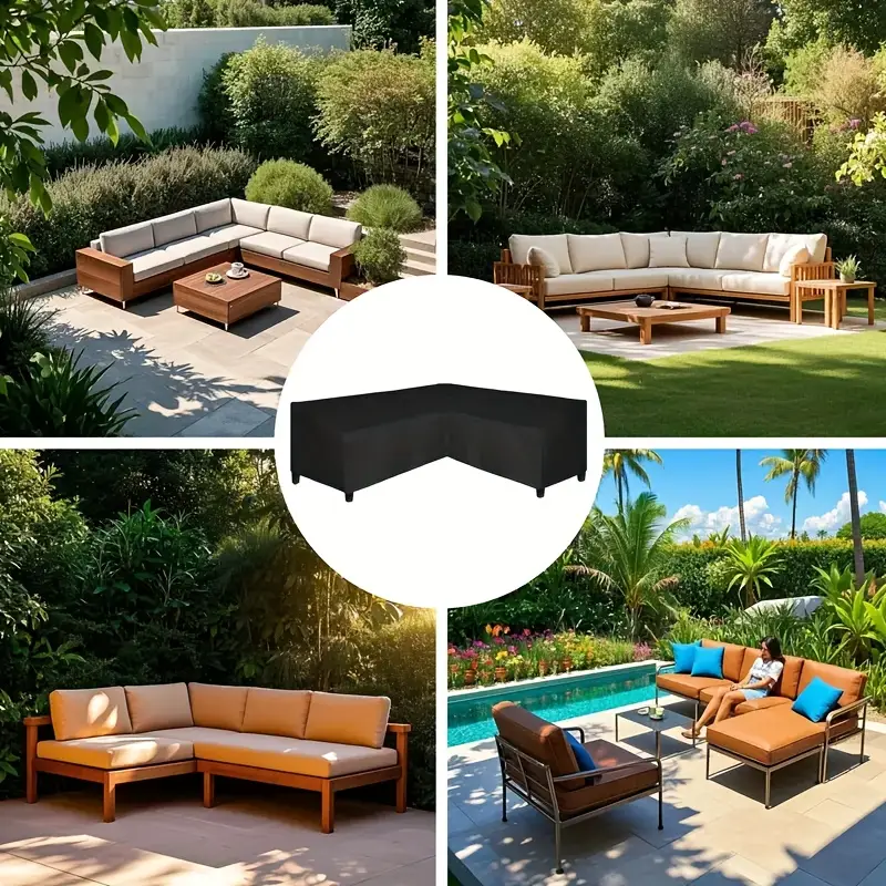 Anti-UV L-shaped Outdoor Sofa  - Outdoor Furniture Varnish のレビューと価格