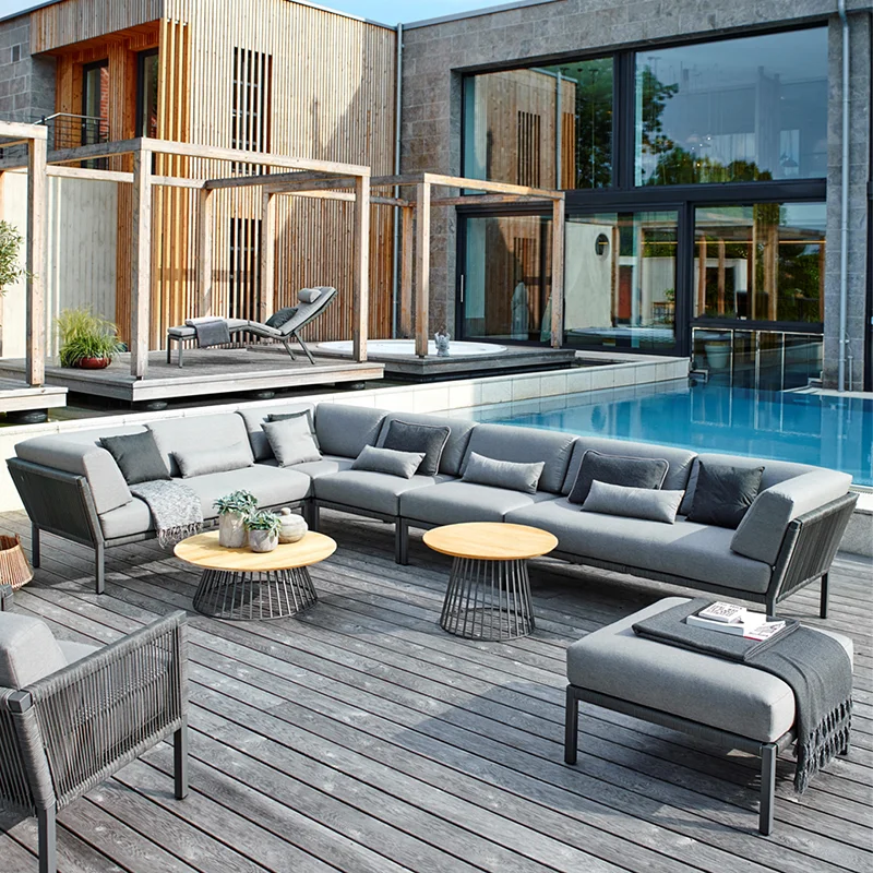 z New L Shape Garden Corner Lo - Outdoor Furniture Rope のレビューと価格