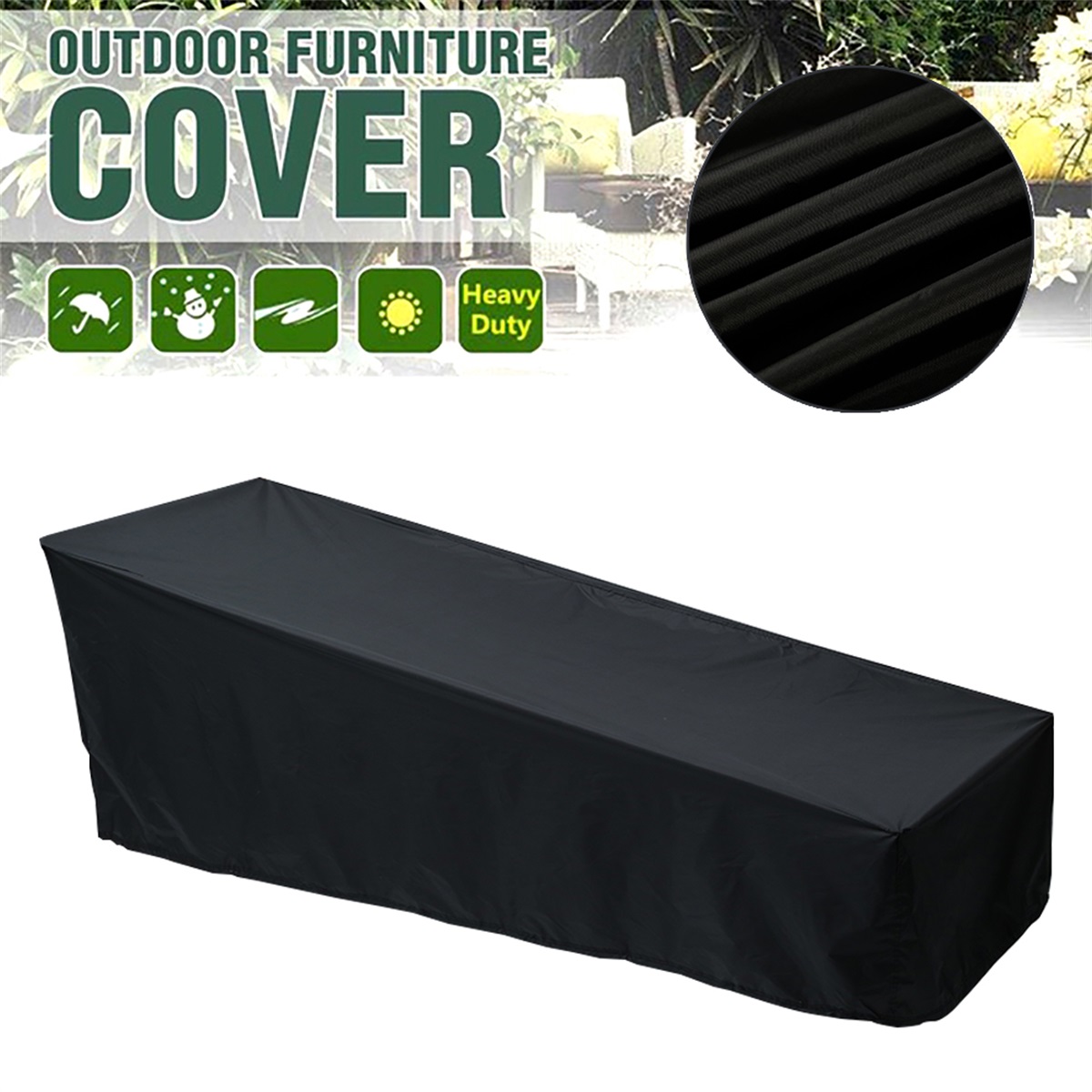Outdoor Garden Sunbed Cover Su - Outdoor Furniture Varnish のレビューと価格