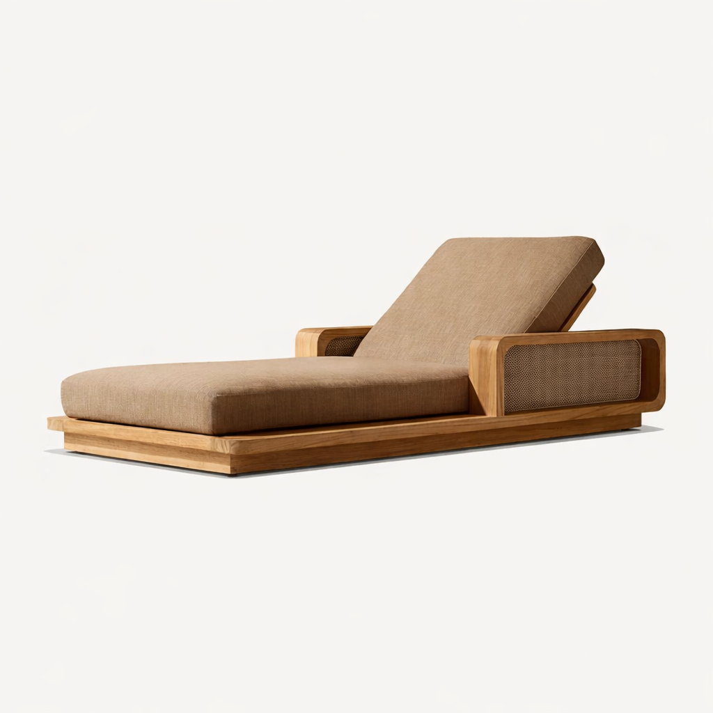 Outdoor Lounger Chair Hotel Ou - Outdoor Furniture Teak Wood のレビューと価格