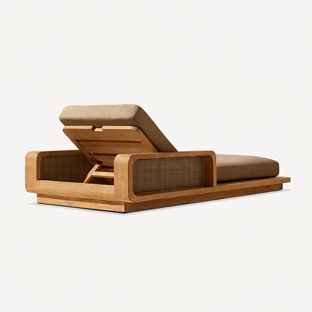 Outdoor Lounger Chair Hotel Ou - Outdoor Furniture Teak Wood のレビューと価格