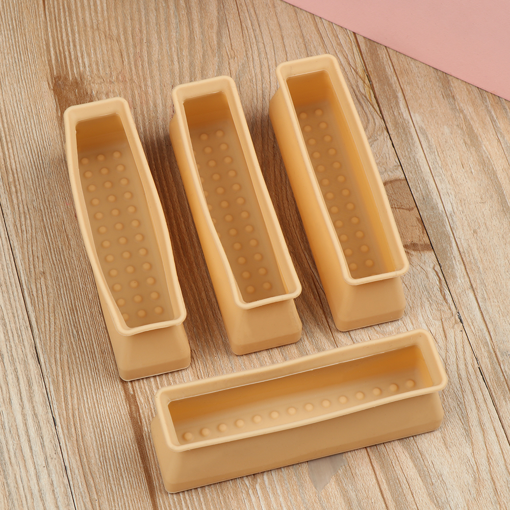 4PCS Silicone Rectangular Feet - Outdoor Furniture Leg Protectors のレビューと価格
